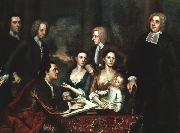 John Smibert Bishop Berkeley and his Family USA oil painting reproduction
